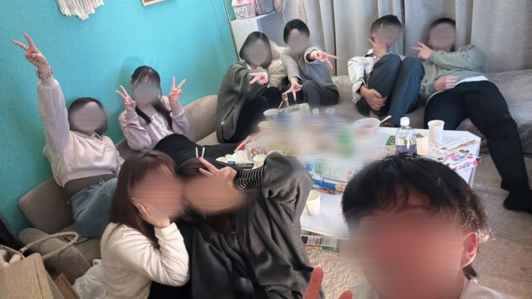 同期たちと忘年会🎉